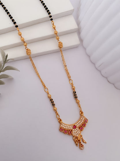 Buy 1 Get 1 Free - Fancy High Gold Plated Delicated Mangalsutra