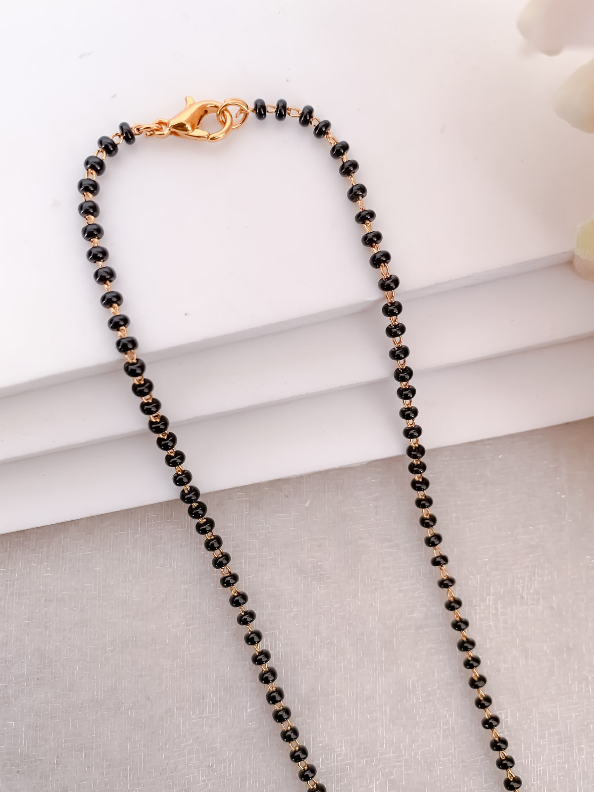 Buy 1 Get 1 Free - Gold Finish Traditional Drop Design Mangalsutra - Mangalsutra - Belleza Jewels