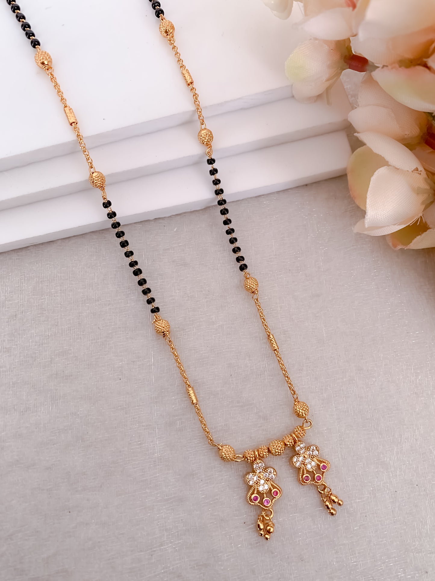 Buy 1 Get 1 Free - High God Plated Fancy Delicate Mangalsutra