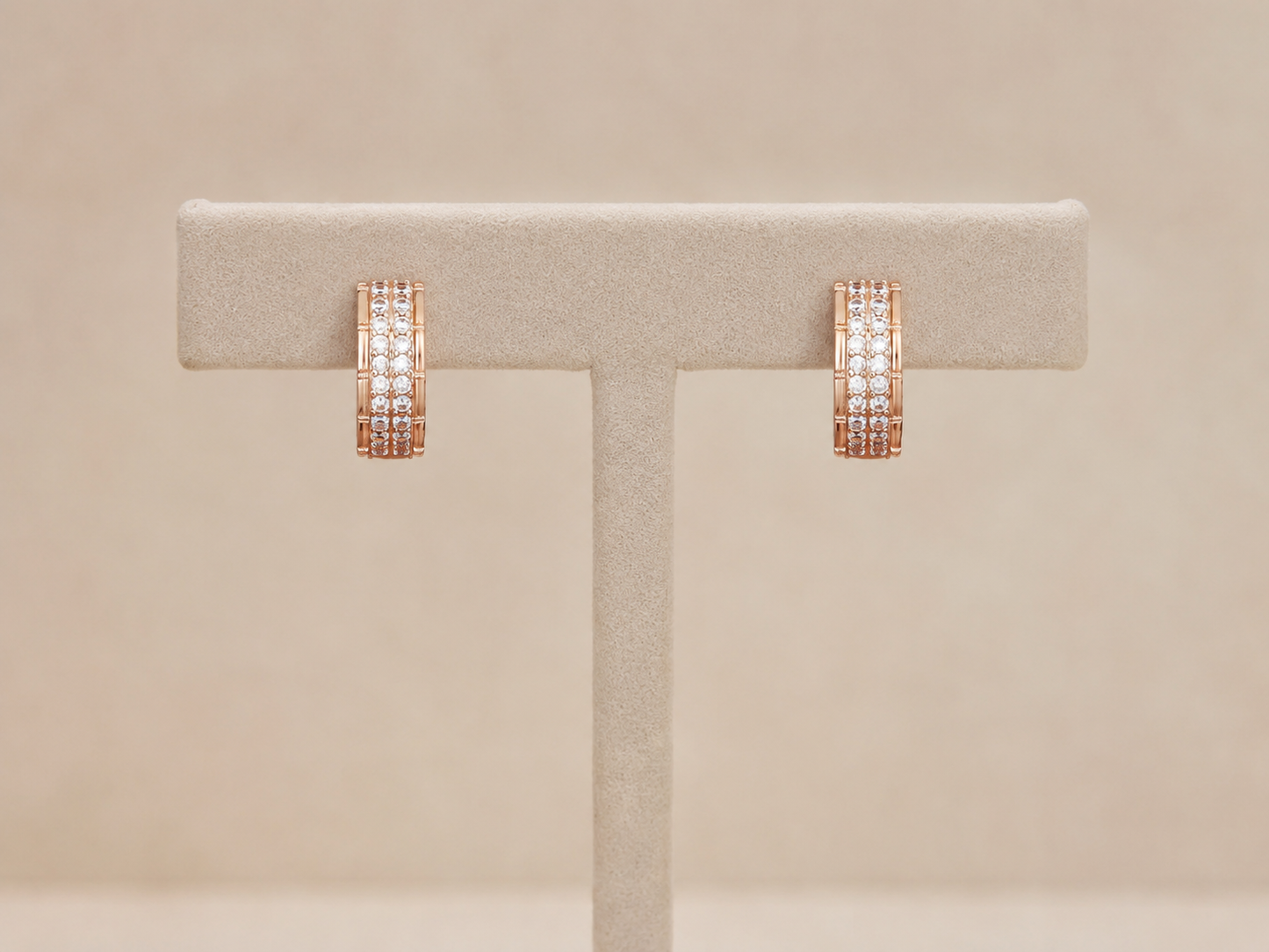 American Diamond Gold Plated Fancy Delicate Bali
