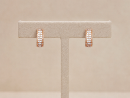 American Diamond Gold Plated Fancy Delicate Bali