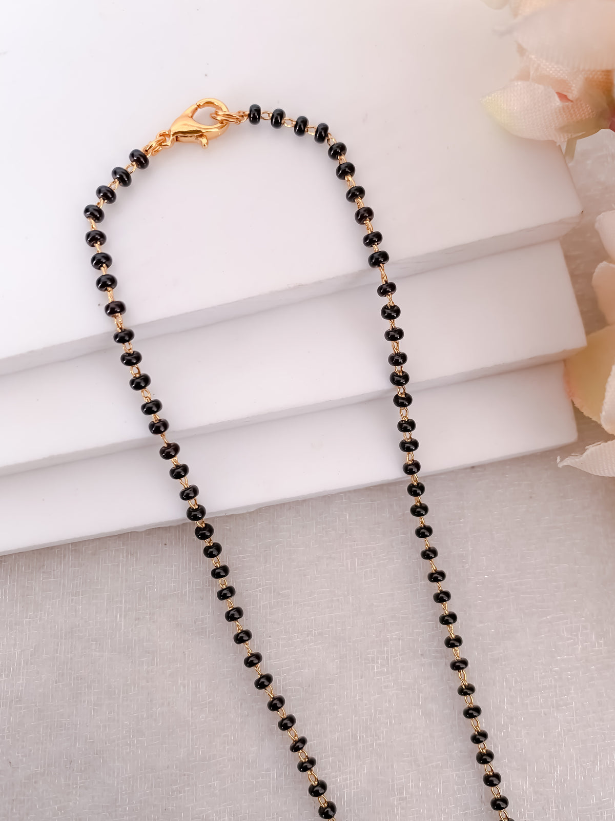 Buy 1 Get 1 Free -Royal Square Charm Mangalsutra - Mangalsutra - Belleza Jewels