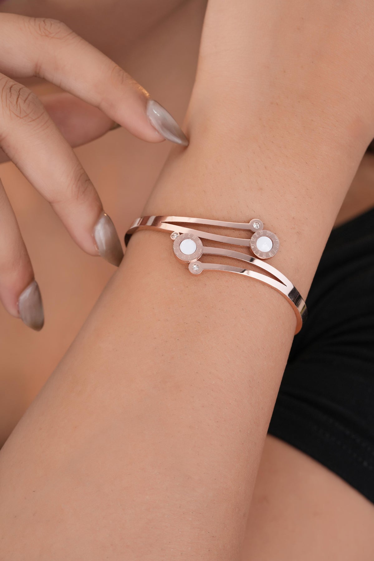 Buy 1 Get 1 Free Vaishali Bracelet - Stainless Steel