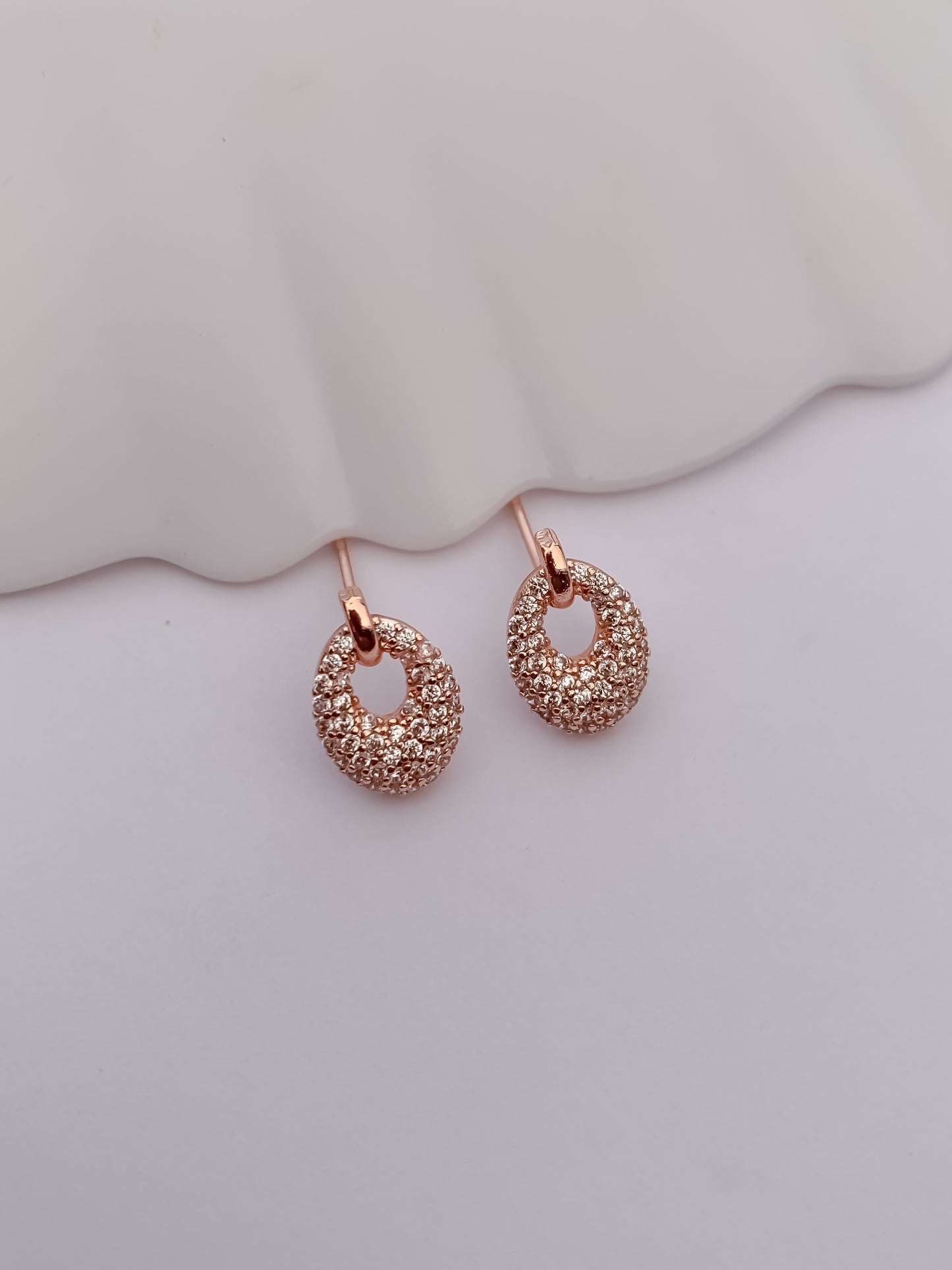 Teardrop CZ Pendant Necklace