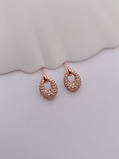 Teardrop CZ Pendant Necklace