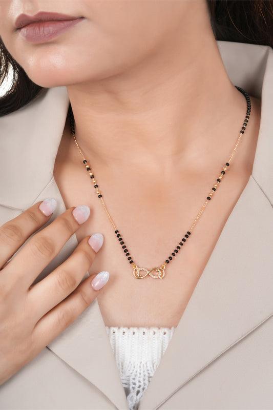 Buy 1 Get 1 Free - Infinity Spark Gold Mangalsutra