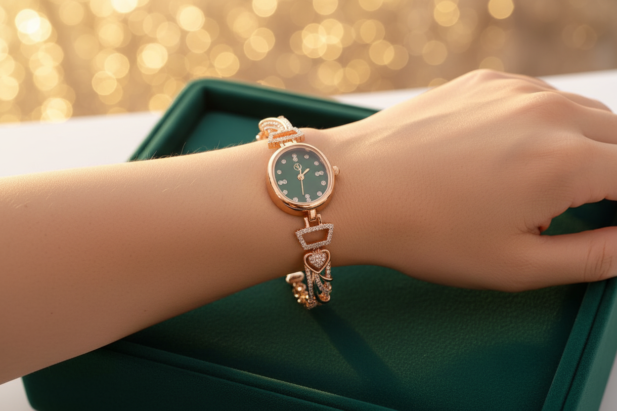 Lifestyle – Wrist on Velvet Tray