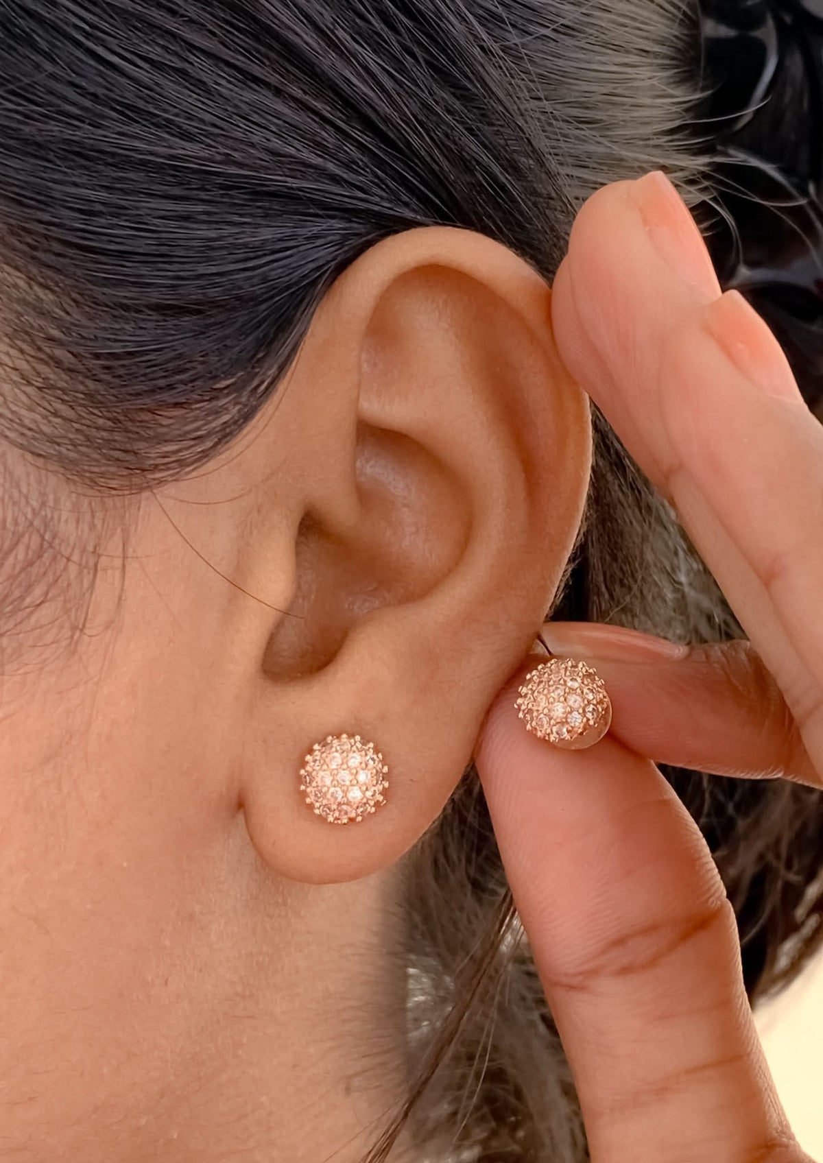 BUY 1 GET 1 FREE -Sparkling Elegance: American Diamond Fancy Earrings - Earrings - Belleza Jewels