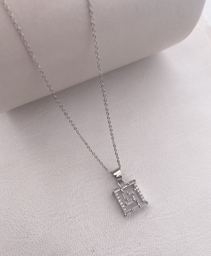 American Diamonds Diamond And Chowki Diamond All Plating Nice Chain Pendant (Necles) - Chain Pendal - Belleza Jewels