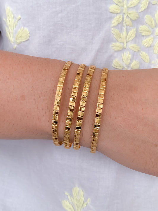 Buy 1 Get 1 Free - Anaya Bangles ( set of 4 )