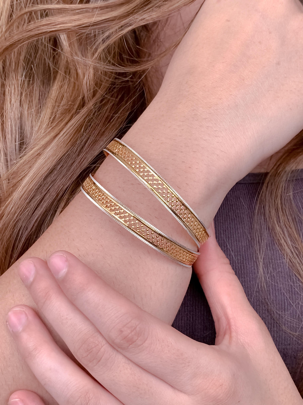 Buy 1 Get 1 Free - Ishika Bangles (set of 2) - Bangles - Belleza Jewels