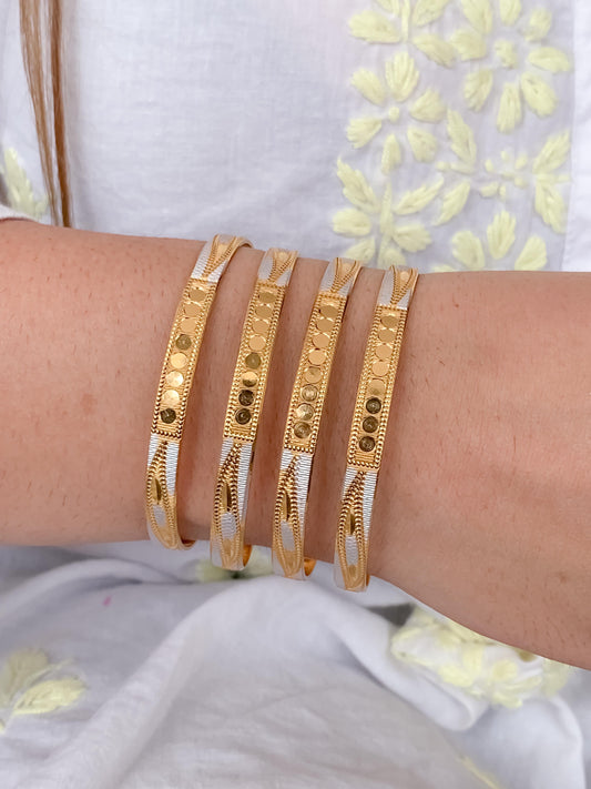 Buy 1 Get 1 Free - Drashti Bangles ( set of 4 )