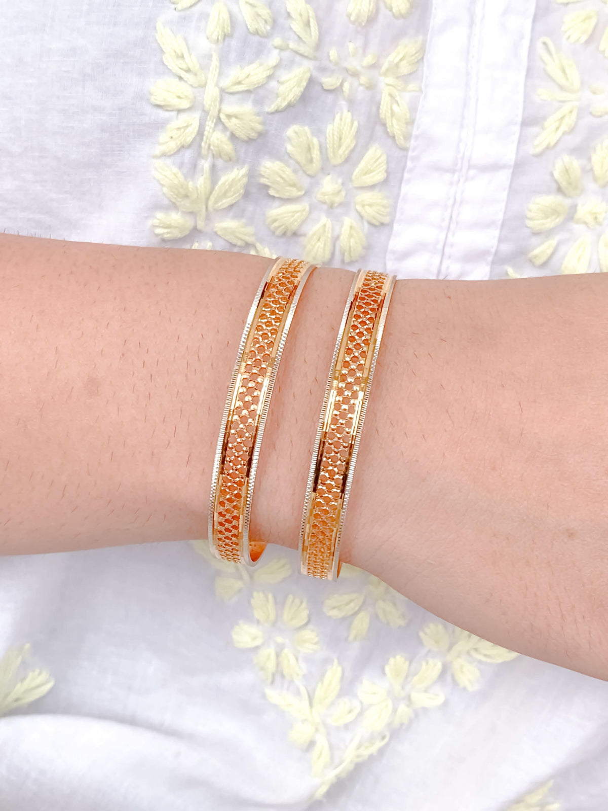 Buy 1 Get 1 Free - Ishika Bangles (set of 2) - Bangles - Belleza Jewels