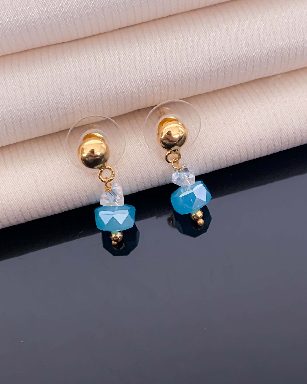 Fancy High Gold Crystal Western Mala Set - Western Mala Set - Belleza Jewels