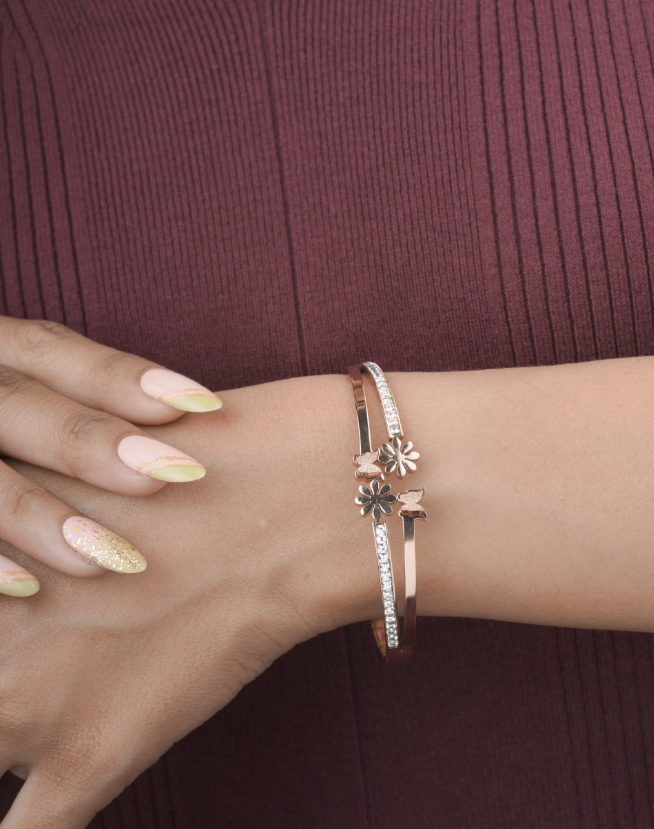 Buy 1 Get 1 Free Tanvika Bracelet - Stainless Steel