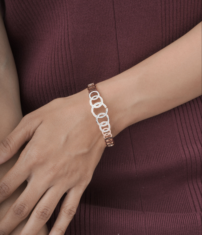 Buy 1 Get 1 Free Oorja Bracelet - Stainless Steel