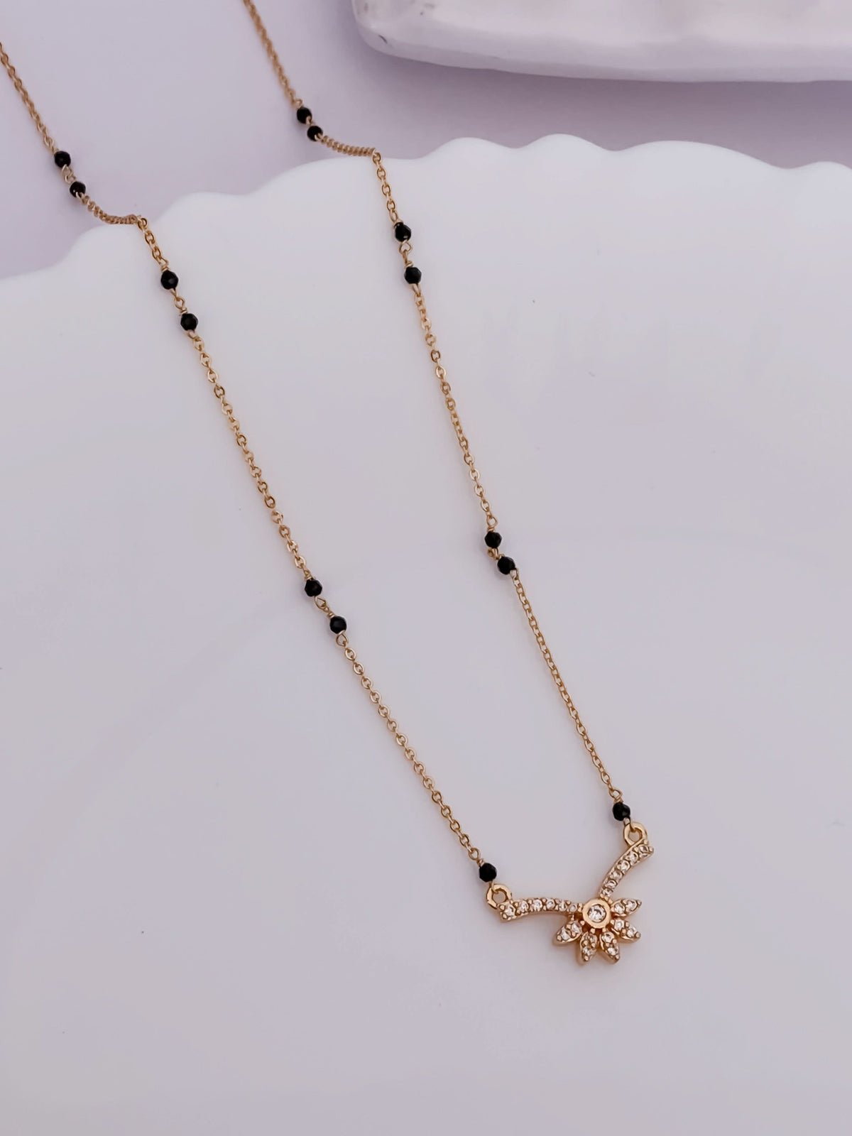 Buy 1 Get 1 Free - Sparkling Butterfly Mangalsutra - Mangalsutra - Belleza Jewels