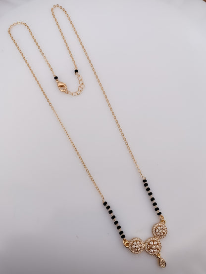 Buy 1 Get 1 Free - Celestial Trio Drop Mangalsutra