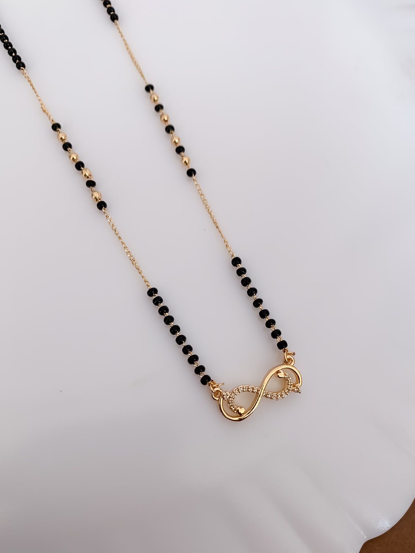 Buy 1 Get 1 Free - Infinity Spark Gold Mangalsutra