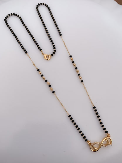 Buy 1 Get 1 Free - Infinity Spark Gold Mangalsutra