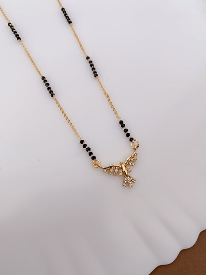 Buy 1 Get 1 Free - Golden Wings Diamond Mangalsutra
