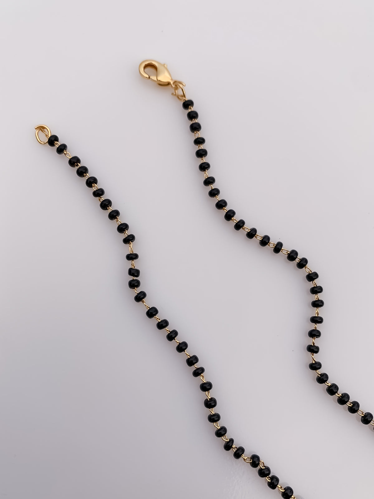 Buy 1 Get 1 Free - Crystal Curve Mangalsutra Necklace
