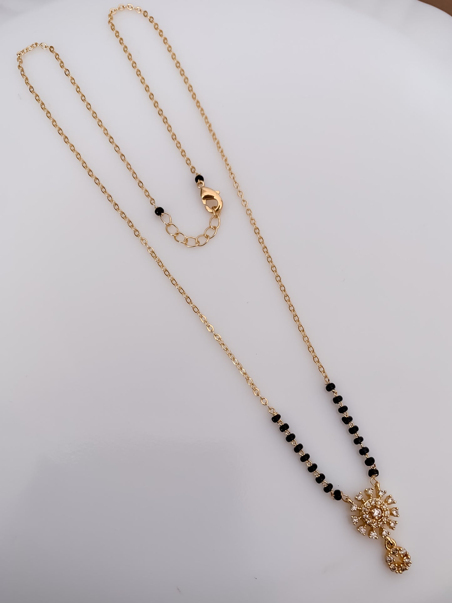 Buy 1 Get 1 Free - Golden Sunburst Mangalsutra