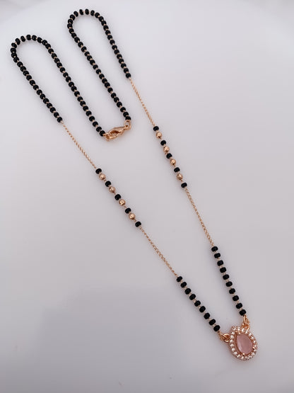 Buy 1 Get 1 Free - Rose Halo Mangalsutra