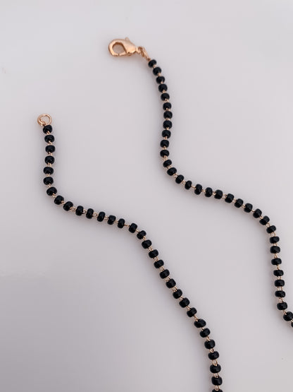 Buy 1 Get 1 Free - Rose Halo Mangalsutra