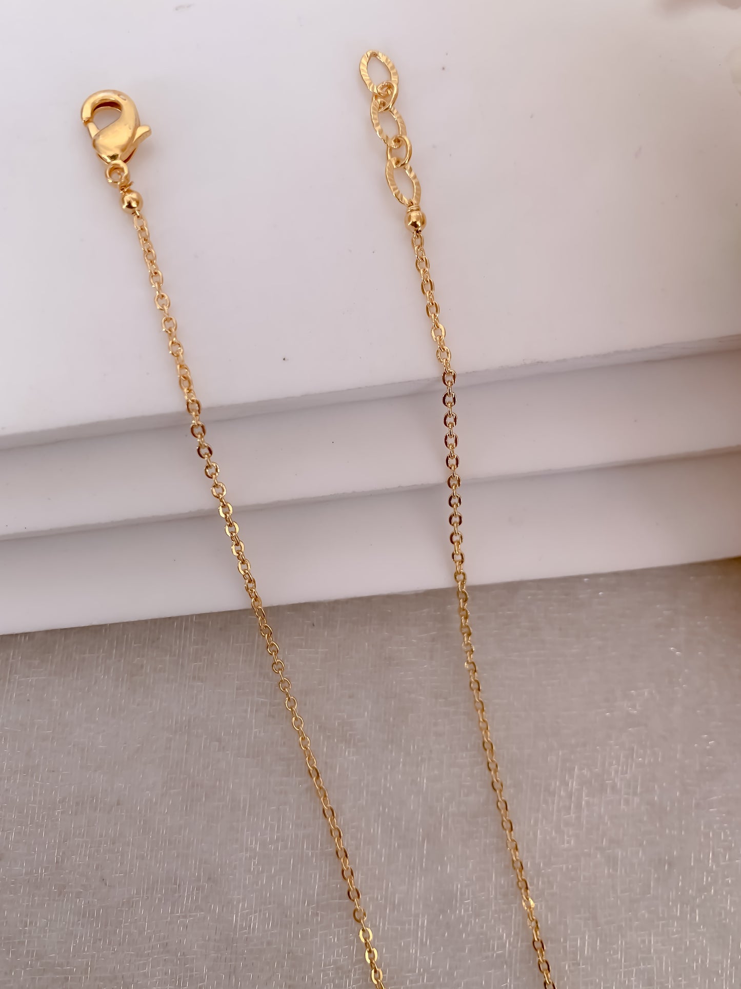 Buy 1 Get 1 Free  - American Diamond Gold Plated Delicate Mangalsutra