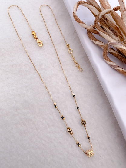 Buy 1 Get 1 Free -Fancy High Gold Plated Delicate Mangalsutra