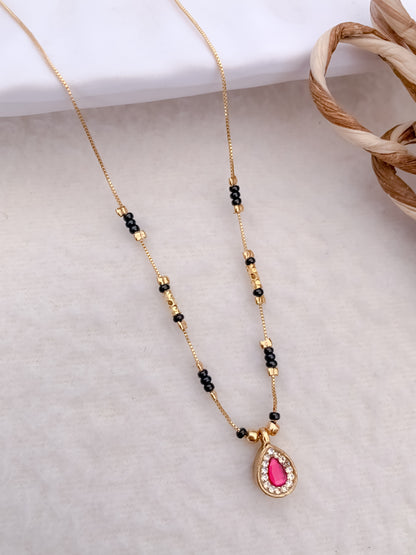 Buy 1 Get 1 Free - Fancy Gold Plated Delicate Mangalsutra
