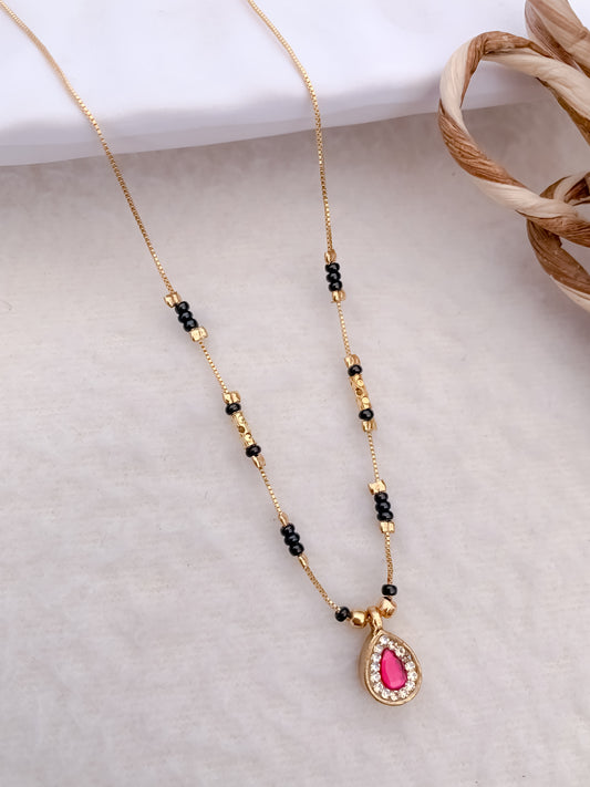 Buy 1 Get 1 Free - Fancy Gold Plated Delicate Mangalsutra