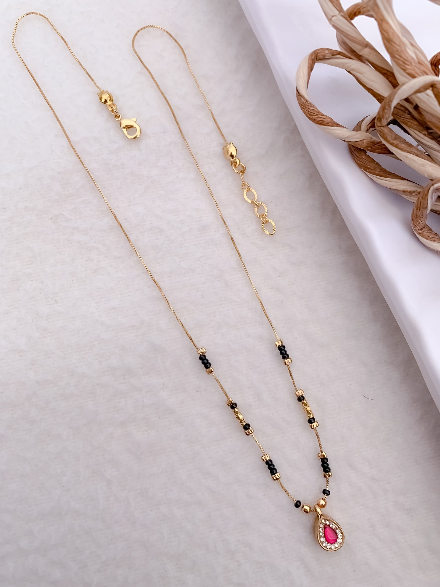 Buy 1 Get 1 Free - Fancy Gold Plated Delicate Mangalsutra