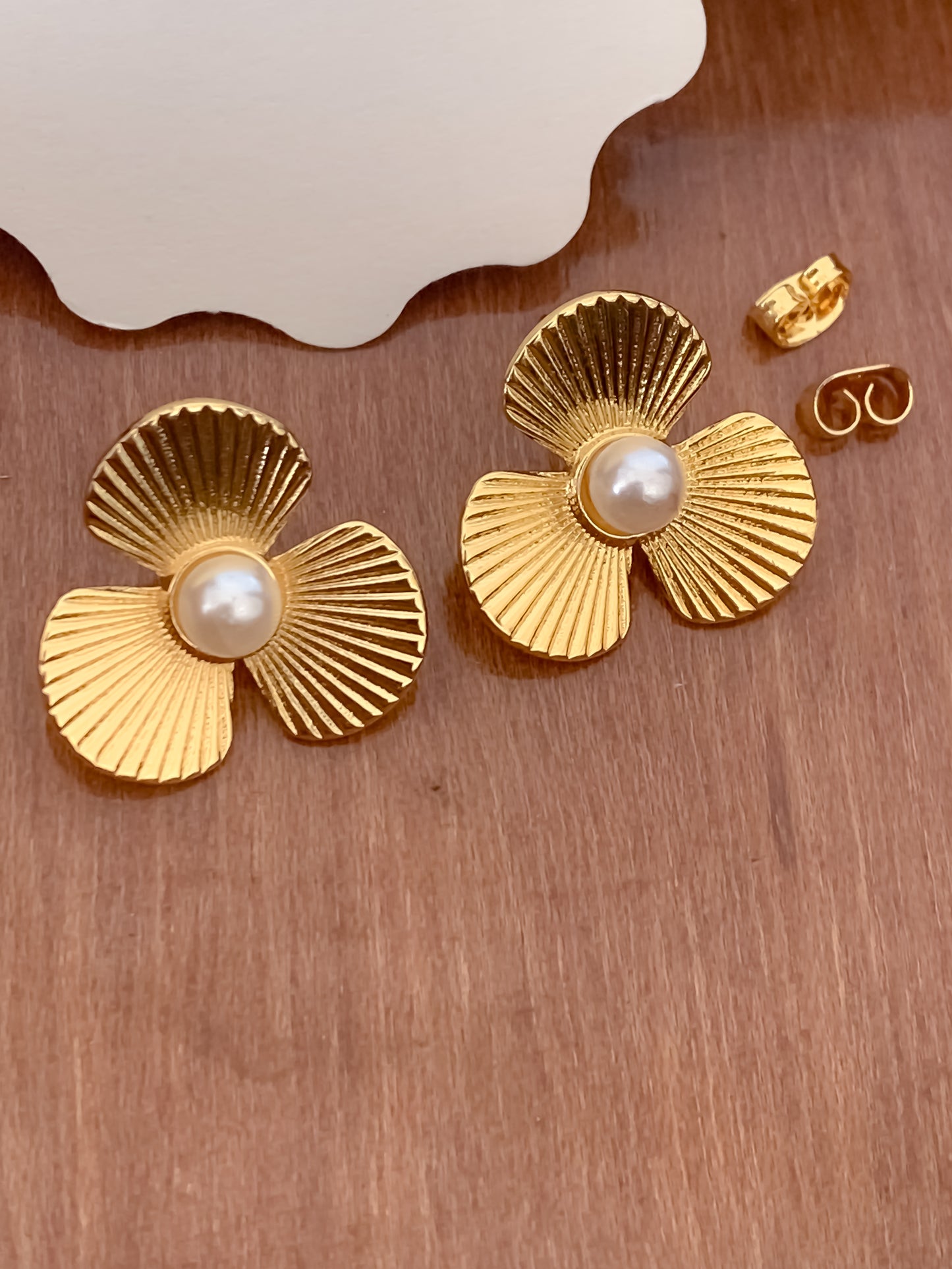 BUY 1 GET 1 FREE -American Diamond High Gold Fancy Delicate Earrings