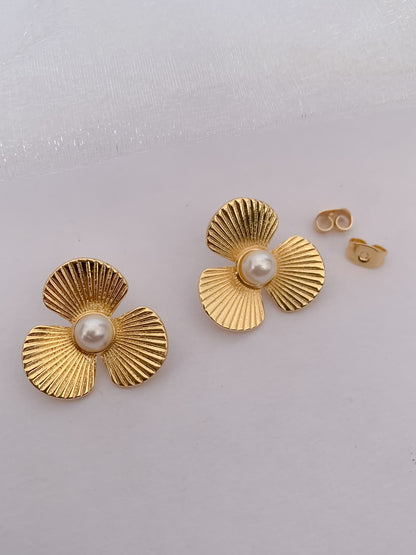 BUY 1 GET 1 FREE -American Diamond High Gold Fancy Delicate Earrings