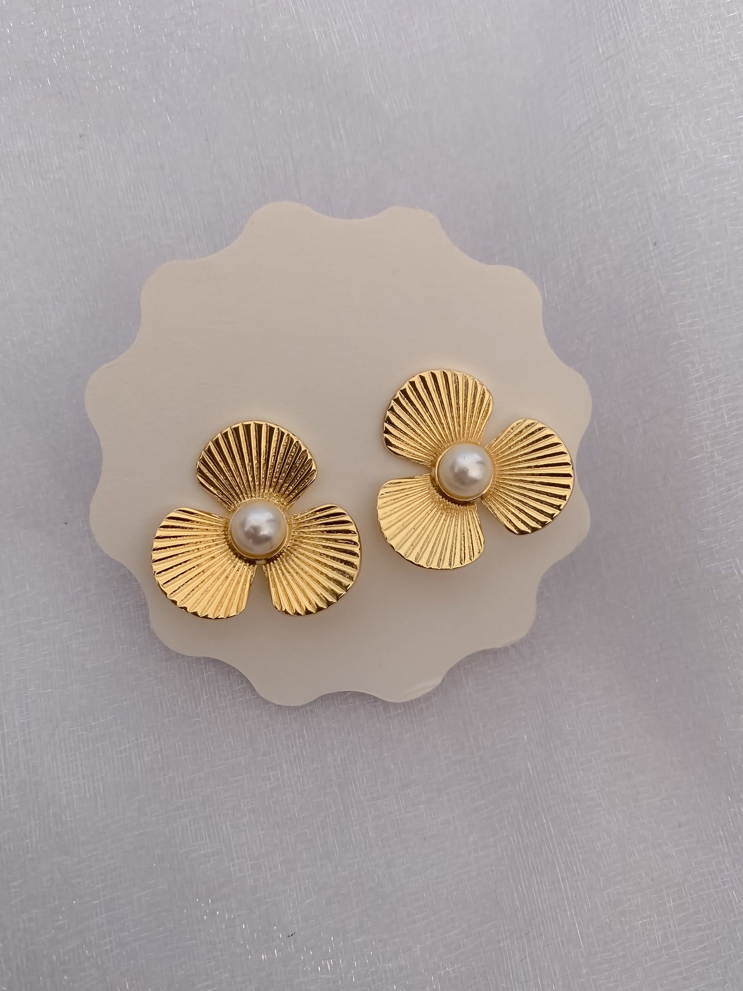 BUY 1 GET 1 FREE -American Diamond High Gold Fancy Delicate Earrings