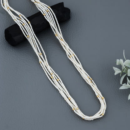 Fancy Western Mala 6 Line Length 18 Inch - Western Mala Set - Belleza Jewels