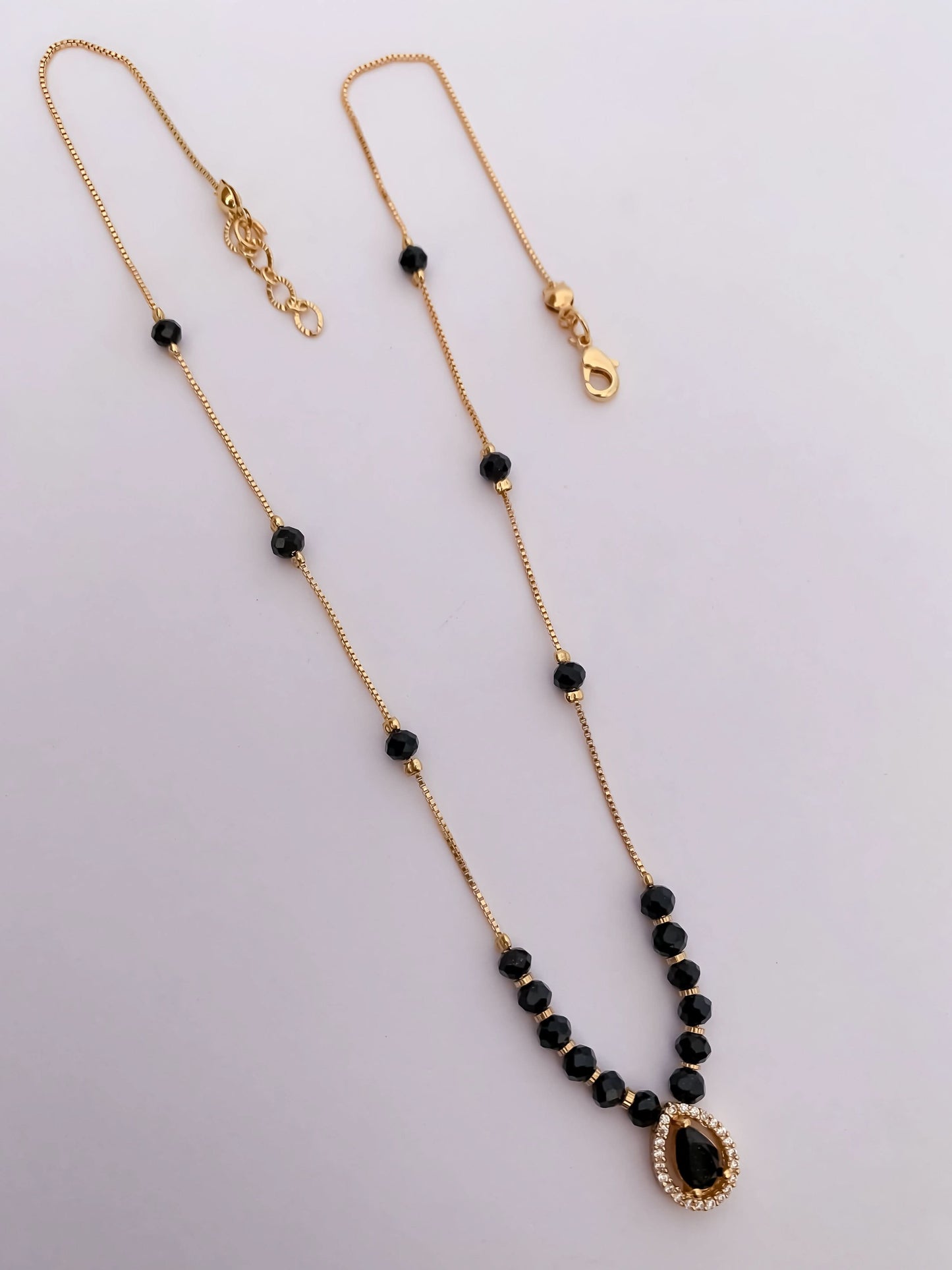 BUY 1 GET 1 FREE - American Diamond high gold plated Delicate Mangalsutra