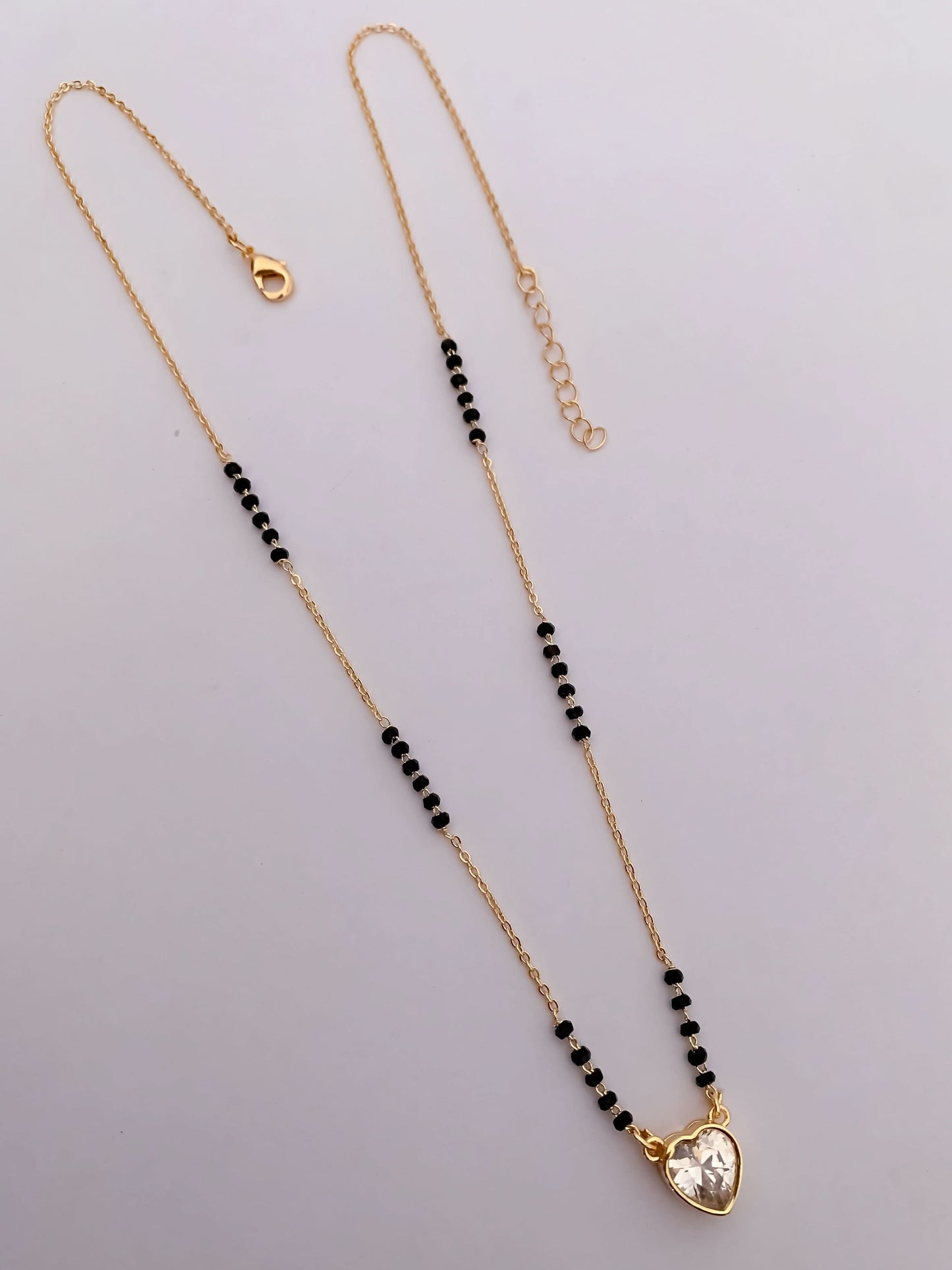 Buy 1 Get 1 Free American Diamond High Gold Plated Fancy Delicate Mangalsutra