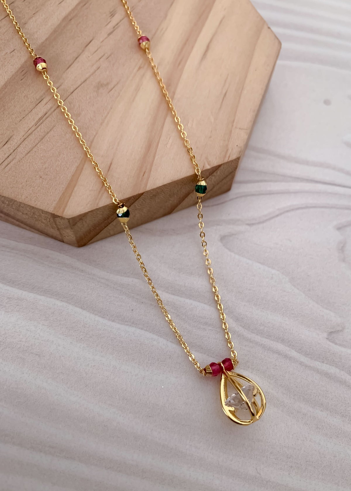 Fancy High Gold Plated Delicated Chain Pandant