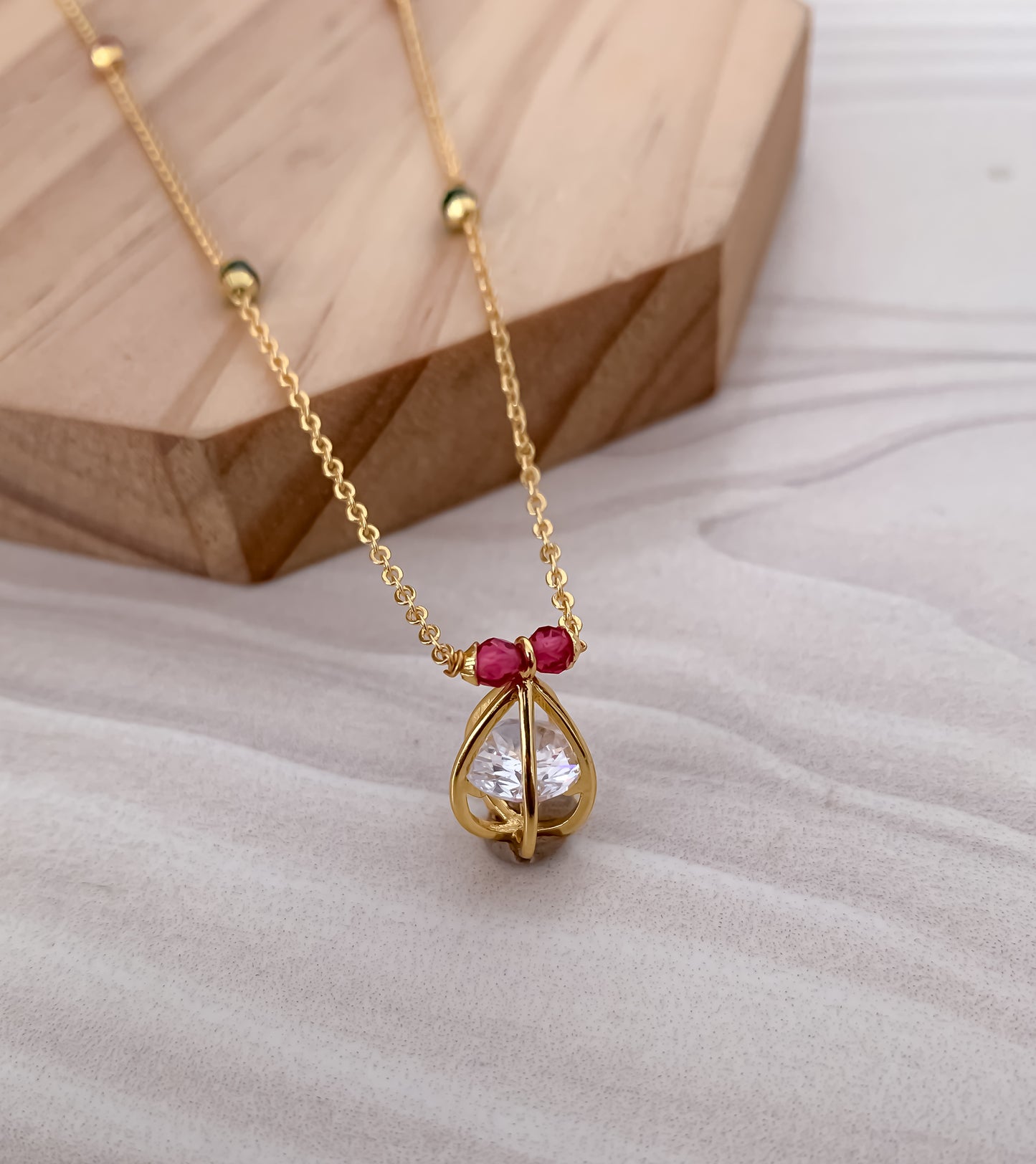 Fancy High Gold Plated Delicated Chain Pandant