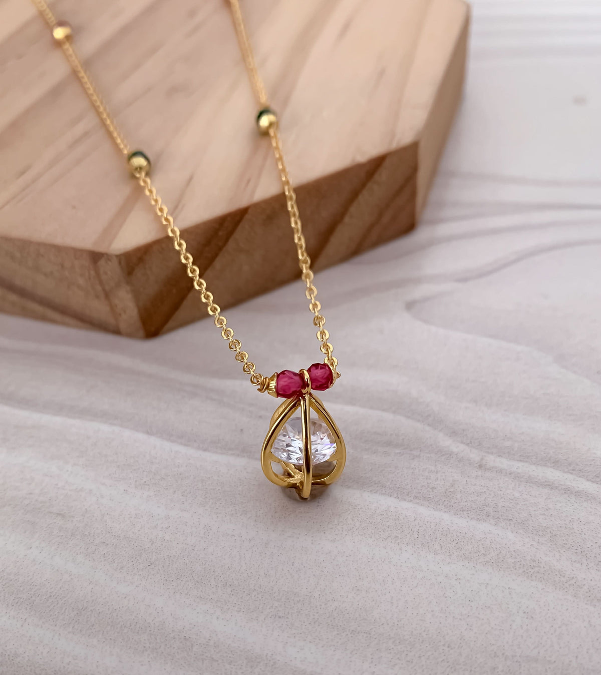 Fancy High Gold Plated Delicated Chain Pandant