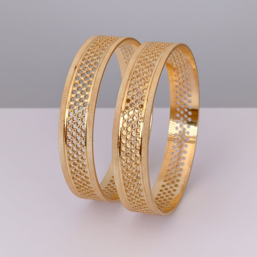 Buy 1 Get 1 Free - Aadhya Bangals ( set of 2 ) - Bangles - Belleza Jewels
