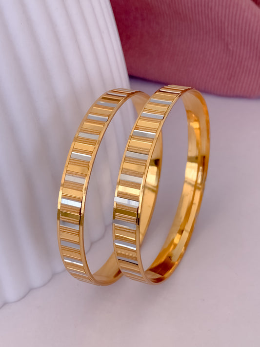 Buy 1 Get 1 Free - Madhuri Bangals (set of 2) - Bangles - Belleza Jewels