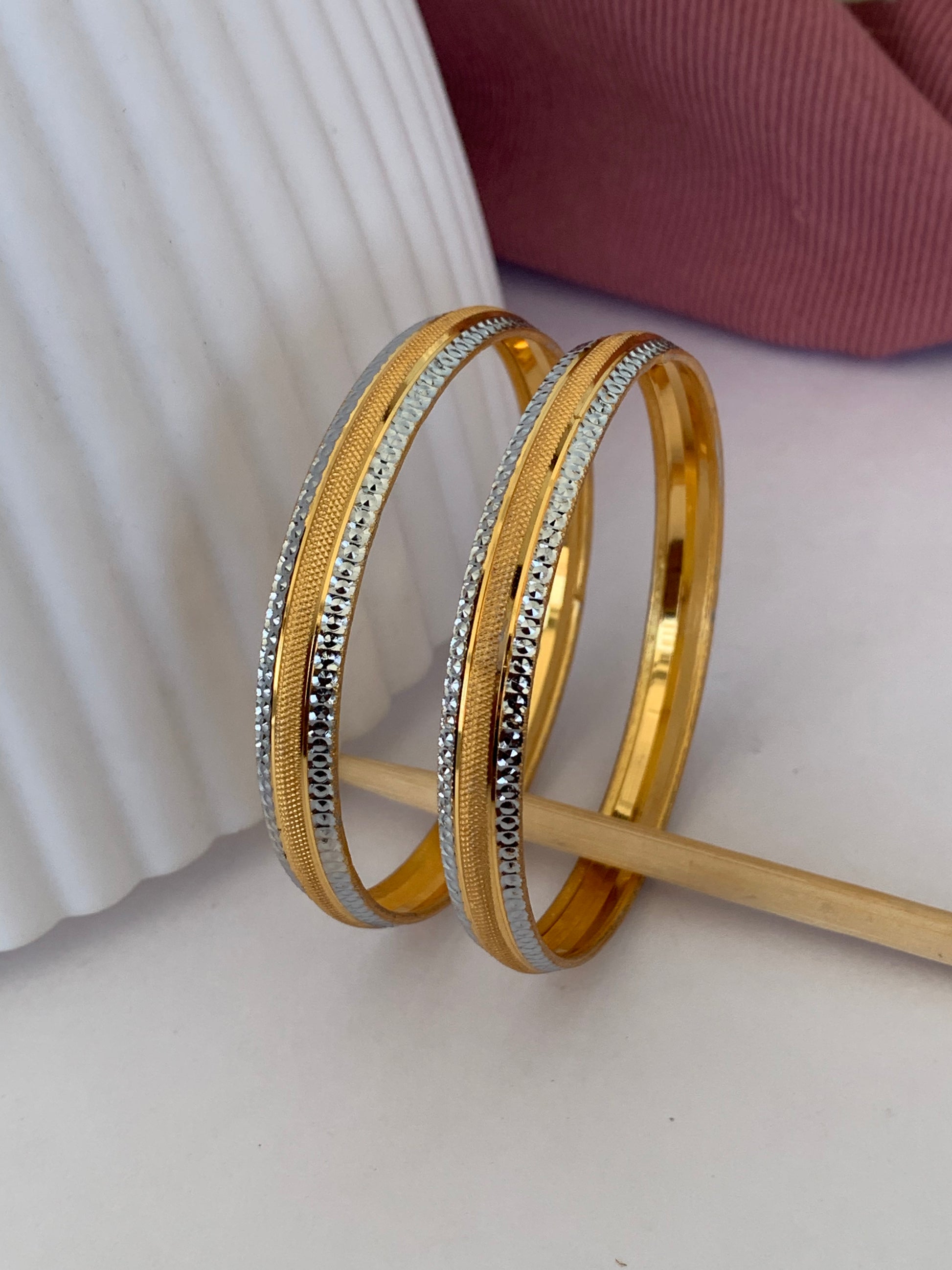 Buy 1 Get 1 Free - Poonam Bangals (set of 2) - Bangles - Belleza Jewels