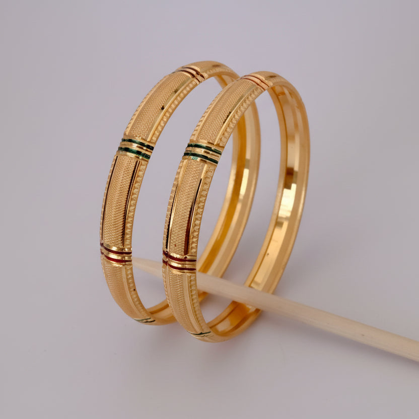 Buy 1 Get 1 Free - Sania Bangals ( set of 2 ) - Bangles - Belleza Jewels