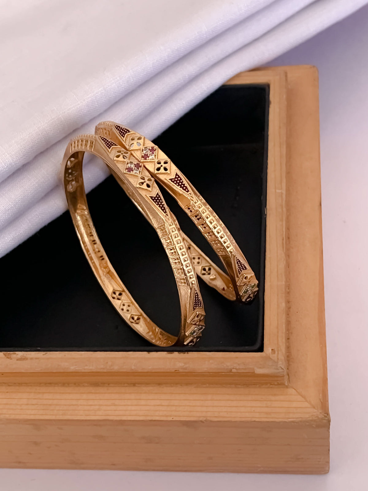 Buy 1 Get 1 Free - Sarita Bangals (set of 2 ) -  - Belleza Jewels