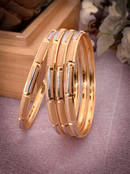 Buy 1 Get 1 Free - Hina Bangals ( set of 4 ) - Bangles - Belleza Jewels