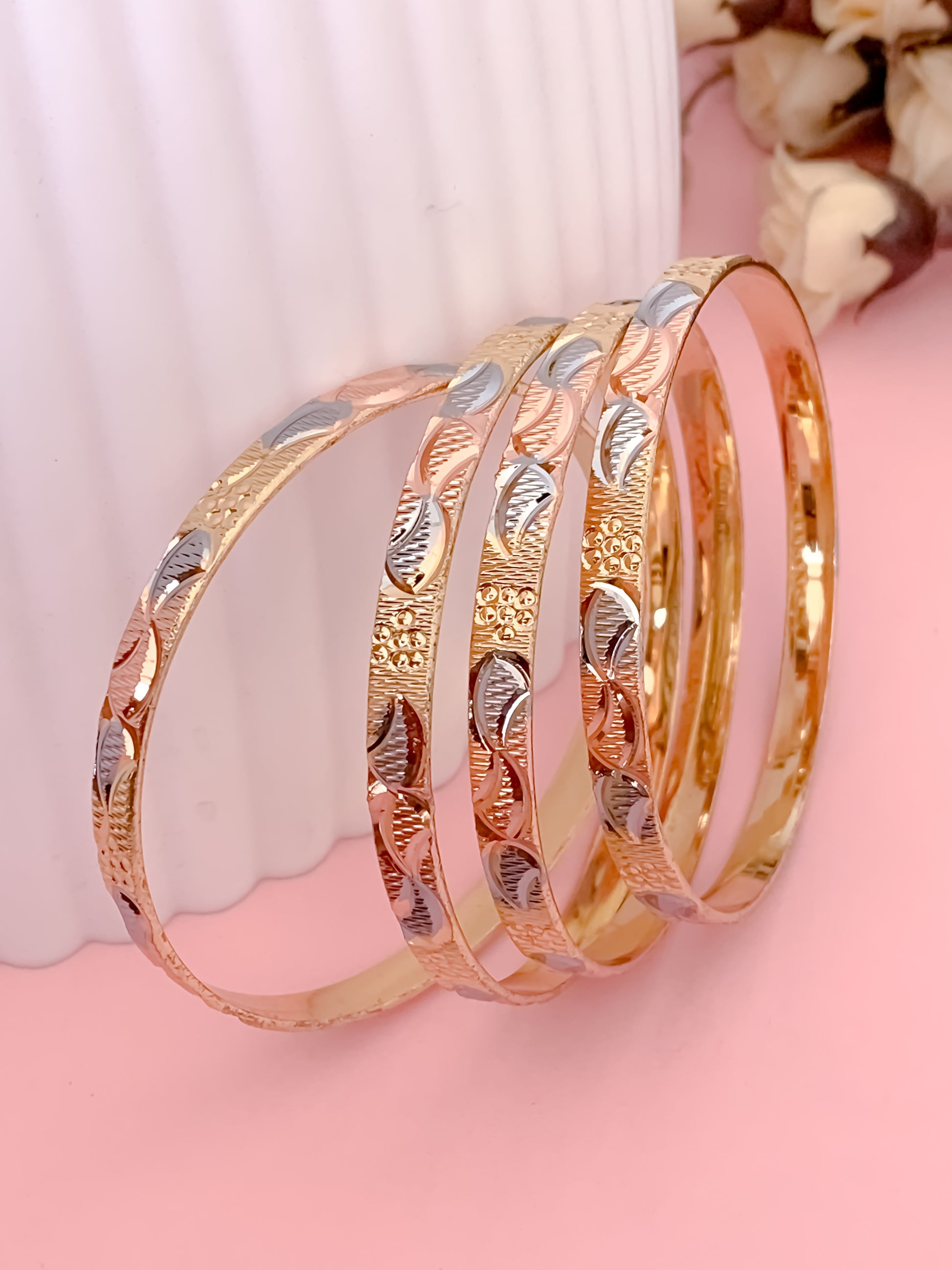 BUY 1 GET 1 FREE - Bangles (Set of 4) - Bangles - Belleza Jewels